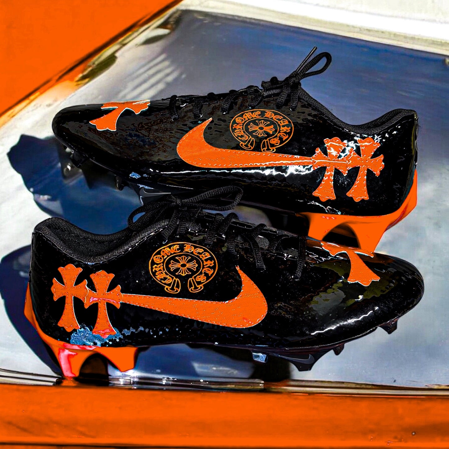 Chrome Heart Patent Inspired Cleat
