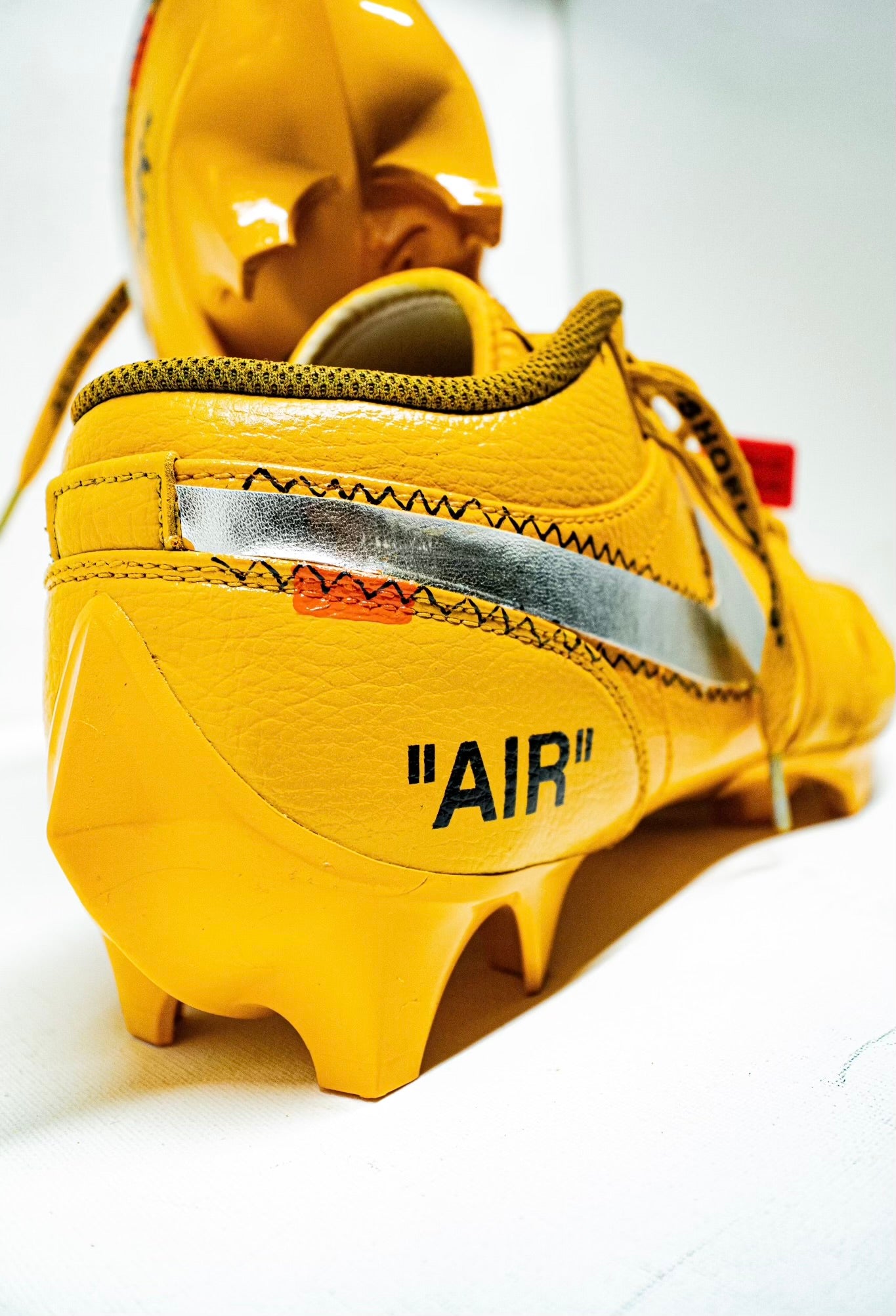 Off-White x Air Force 1 'Lemonade' Inspired Cleat