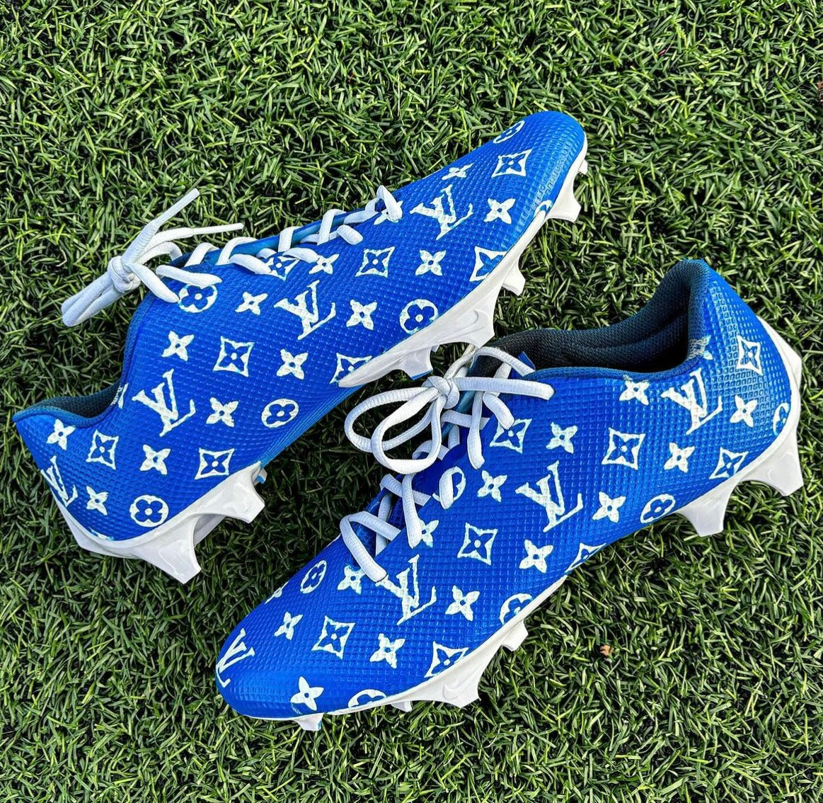 Louis Vuitton Inspired Cleat Chans Customs