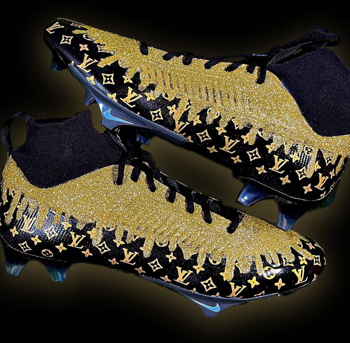 Louis Vuitton Inspired Drippy Cleat