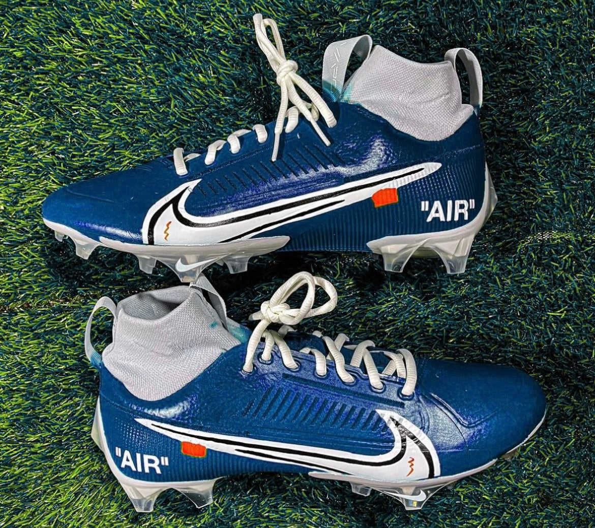 "OFF WHITE" Nike Inspired Cleats