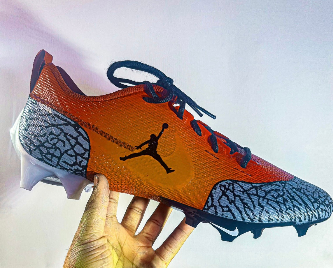 Air Jordan Elephant Print Inspired Cleats