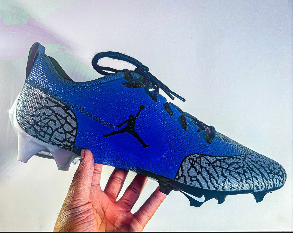 Air Jordan Elephant Print Inspired Cleats