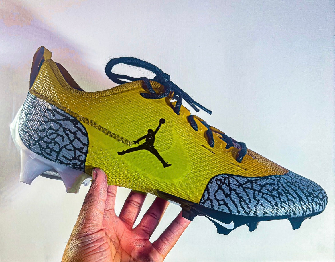 Air Jordan Elephant Print Inspired Cleats