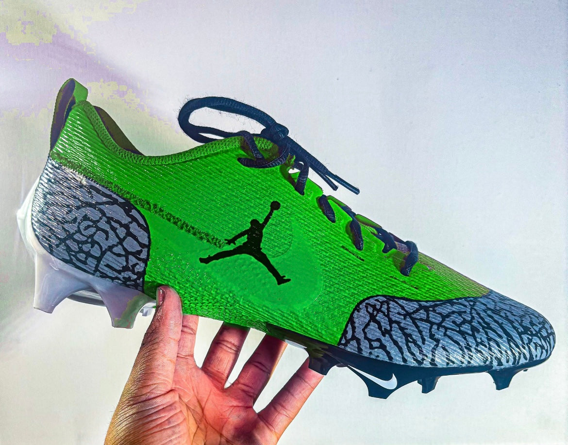 Air Jordan Elephant Print Inspired Cleats