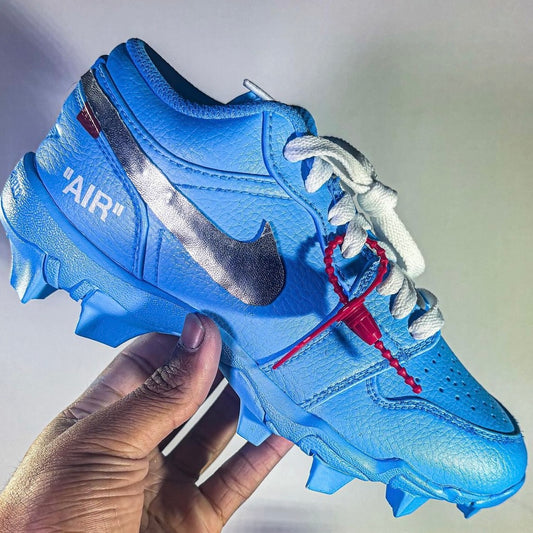 "OFF WHITE" x AF1 'MCA' Inspired Youth Cleat