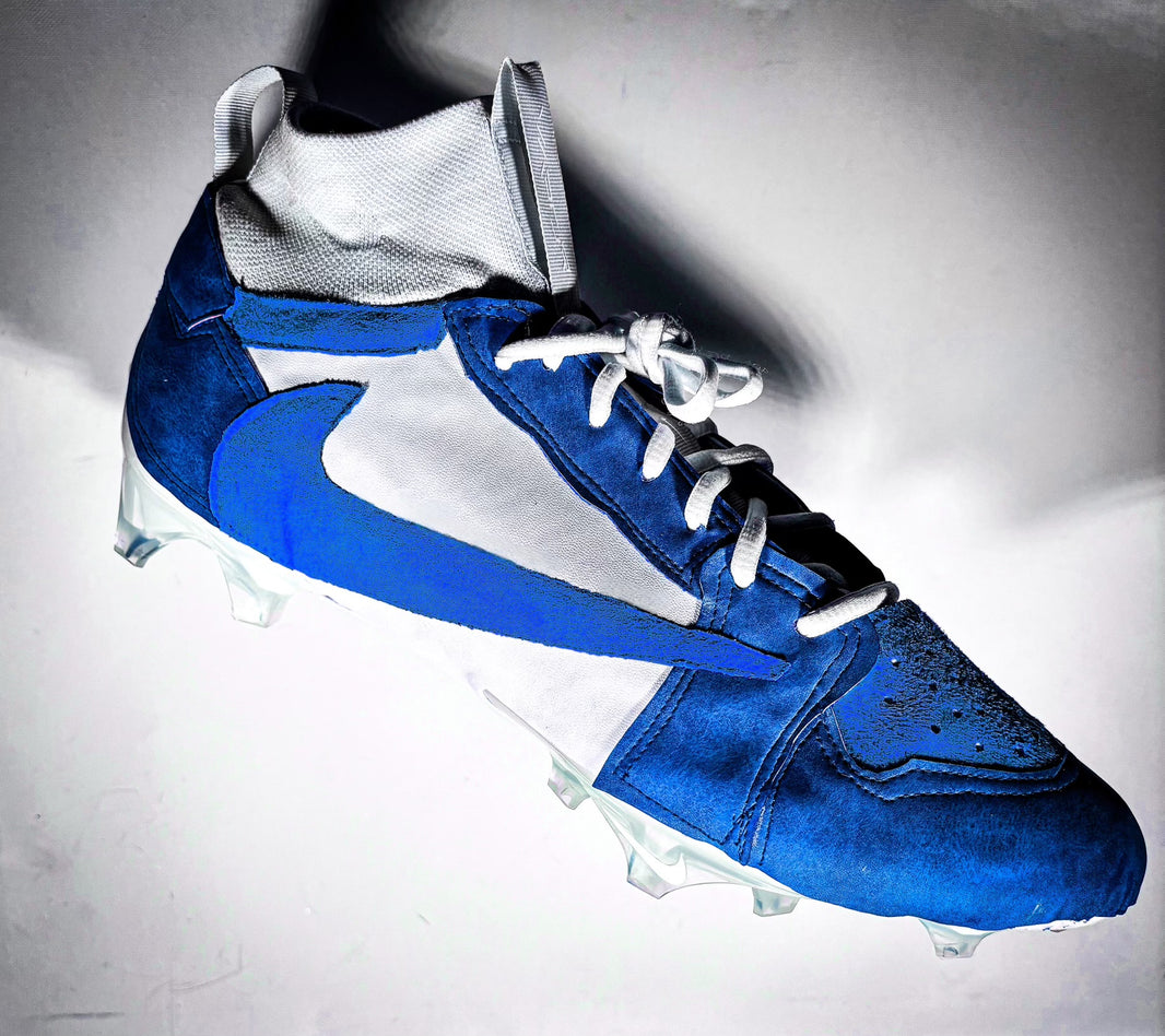 custom jordan football cleats